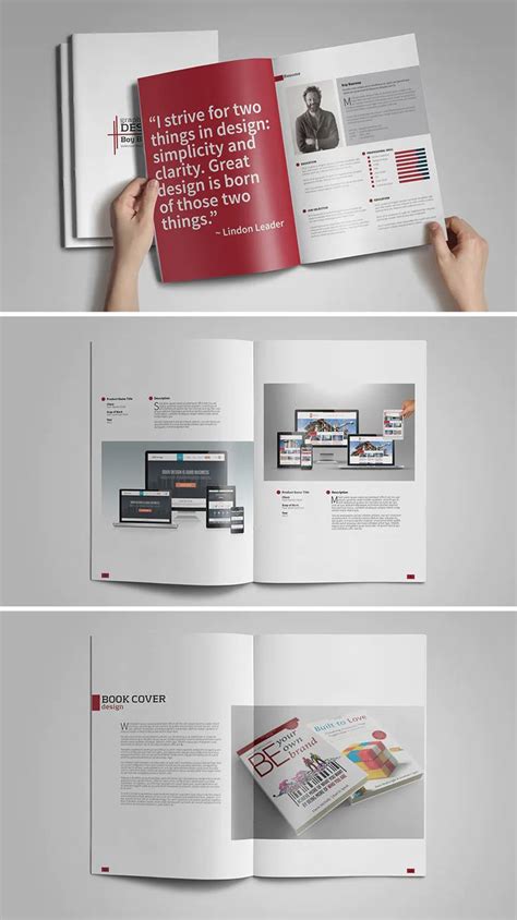 Graphic Designer Portfolio Brochure Template 38 Pages