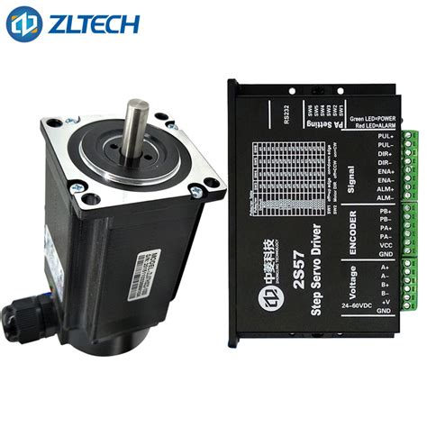 DC 24V 36V 4 2A NEMA 23 Closed Loop Stepper Motor And Driver Controller