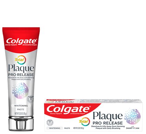 Total Plaque Pro Release Whitening Teeth Whitening Colgate