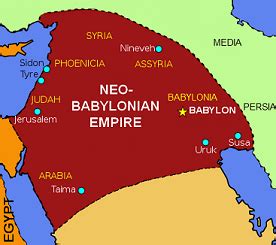 Map Of Ancient Babylonian Empire