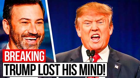 Trump Throws TANTRUM After Jimmy Kimmel RIPPED Him Apart YouTube