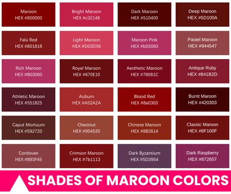 250+ Colour Shades With Names & Code ( July 2025)
