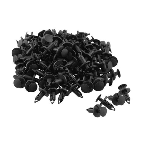 120pcs 8mm Bumper Clips Retainer Auto Car Plastic Rivets Fastener Fender Push Ebay