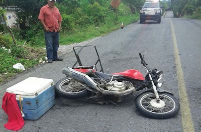 Noticias Tlapacoyan Moto Tortillero Circulaba Veloz Y Se Accidento