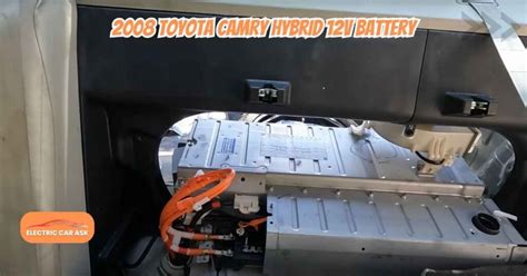 2008 Toyota Camry Hybrid 12V Battery Replacement