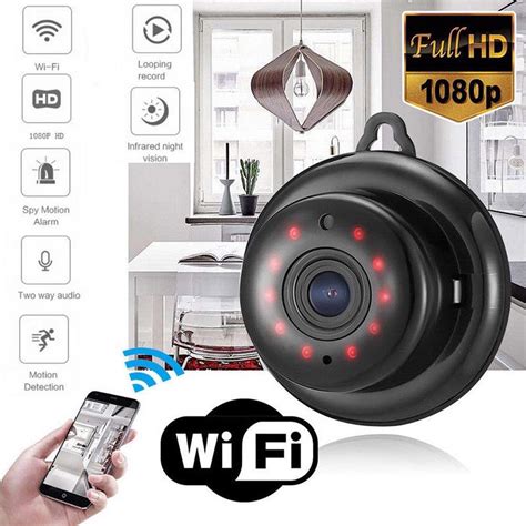 P Mini Wireless Wifi Ip Camera Hd Smart Home Security Camera Night