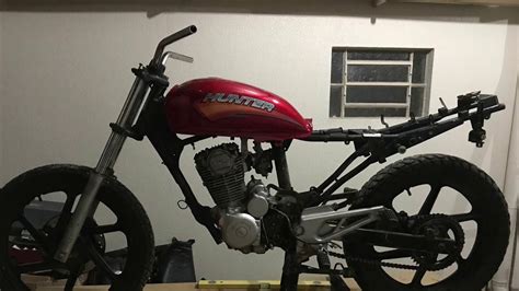 Cbx 200 Strada Projeto Scrambler Build Parte 2 YouTube