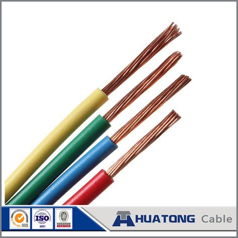 IEC 60227 Copper Conductor PVC Insulation Electric Wire RV 1 0mm2