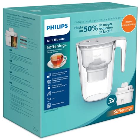 Pack Jarra De Agua Purificadora Philips L Con Filtro Ofertas