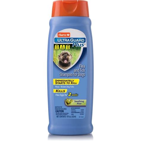 Hartz Ultraguard Rid Flea And Tick Citrus Scent Dog Shampoo 18 Oz Bottle