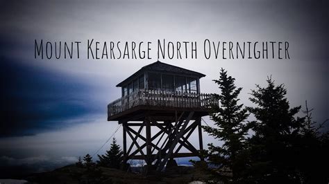 Overnight In The Mount Kearsarge North Fire Tower 52wav Youtube