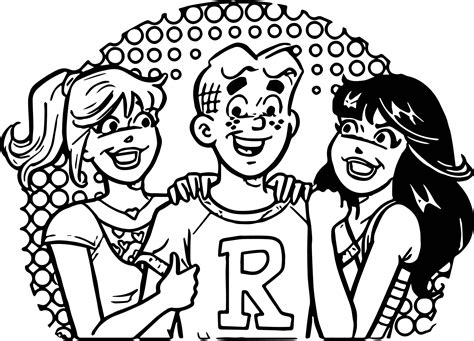 Archie Comics Coloring Pages Coloring Pages