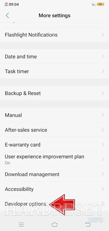 How To Get To And Enable Developer Options On Vivo Y Hardreset Info