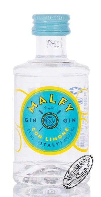 Malfy Gin Con Limone 41 Vol 0 05l Miniatur Weisshaus Shop