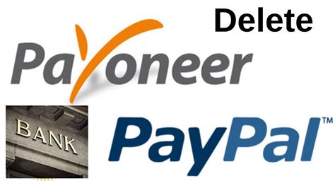 How To Delete Or Remove Bank Accounts From Payoneer In Youtube