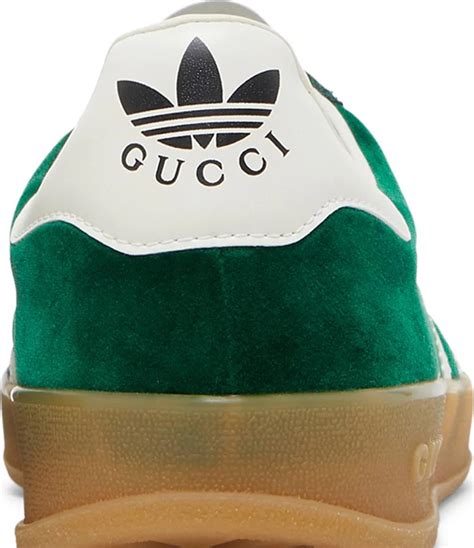 Adidas X Gucci Gazelle Green Suedegucci Shoes