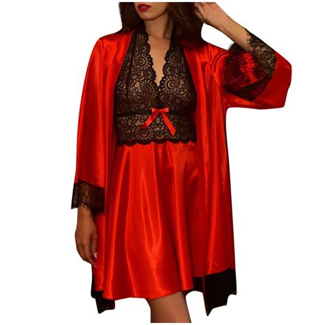 REORIAFEE Chemise Nightgowns Womens Babydoll Lingerie Sexy Teddy Hollow