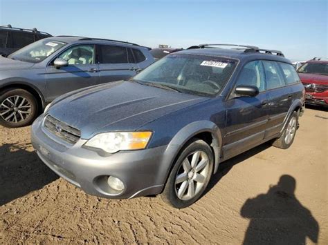 2006 SUBARU LEGACY OUTBACK 2.5I for Sale | CO - DENVER | Tue. Nov 07 ...