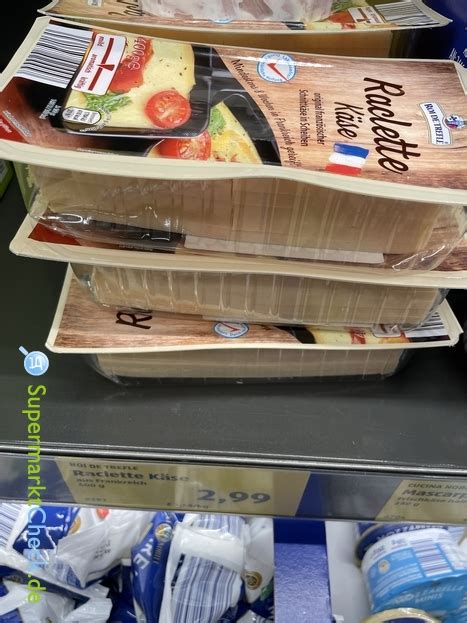 Aldi Nord Sortiment Raclette Käse Preis Angebot SupermarktCheck