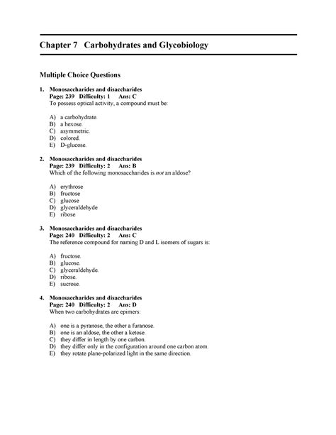 Ch Test Bank W Answers Test Bank For Chapter Multiple Choice