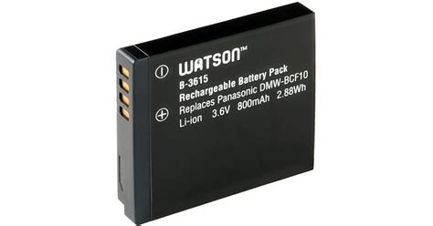 Watson Dmw Bcf Lithium Ion Battery Pack V Mah B