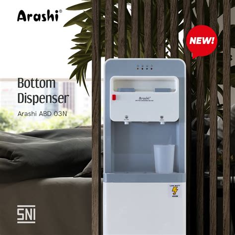 Jual ARASHI ABD03N Dispenser Galon Bawah Hot Normal Shopee Indonesia