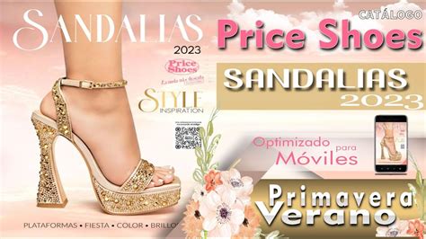 CATALOGO PRICE SHOES SANDALIAS PRIMAVERA VERANO 2023 YouTube