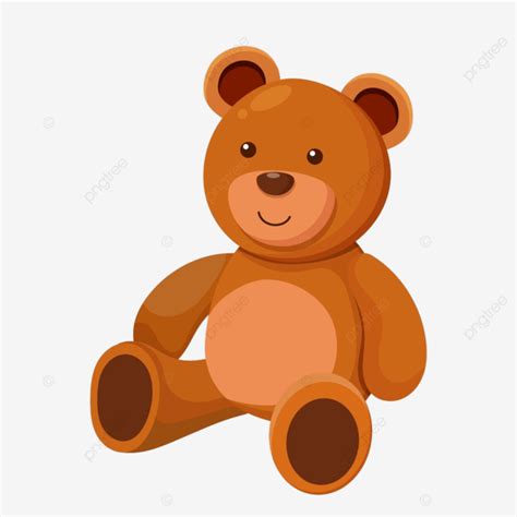 Teddy Bear Cartoon Clipart Transparent PNG Hd Cartoon Teddy Bear With