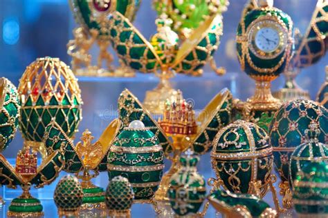 Ovos Do Estilo De Faberge Foto De Stock Imagem De Verde