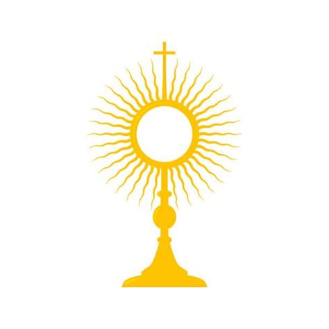 Monstrance Stock Illustrations Royalty Free Vector Graphics