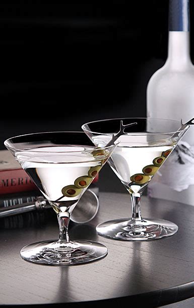 Waterford Crystal Elegance Martini Glasses Pair Crystal Classics