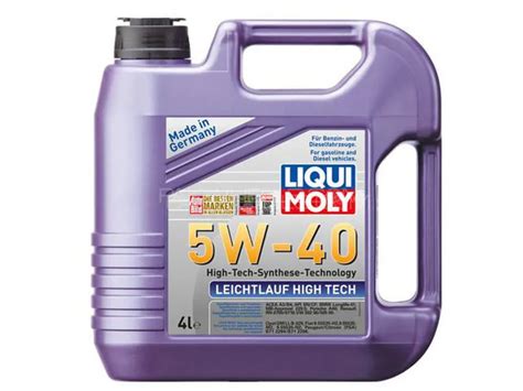 Buy Liqui Moly Leichtlauf High Tech W Api Sn Engine Oil Litre