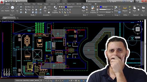 Como Desenhar Uma Planta Baixa No Autocad Youtube