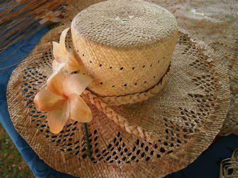 Niue Hat Made From Fa Leaves The Beautiful South Eco Friendly