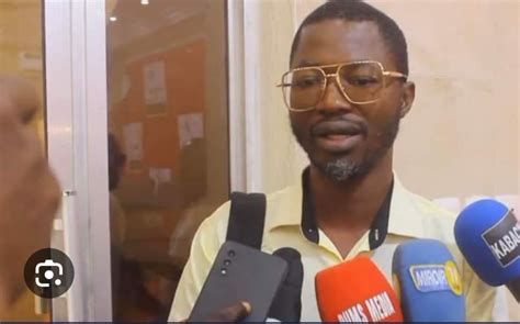 M Dias Abdoul Latif Diallo Journaliste Convoqu Par La Direction