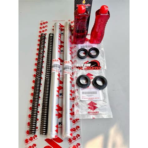 Jual Paket As Shock Depan Per Shock Seal Shock Oli Shock Suzuki