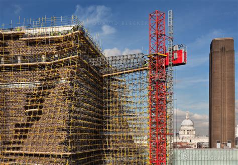 Switch House Tate Modern Swift Scaffolding © David Bleeker