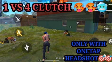 1 Vs 4 Clutch 🥵🥵🥶 Kill Only With Onetap Headshot🎯🎯🔥 Ssd Gaming