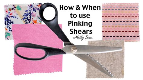 How And When To Use Pinking Shears Youtube