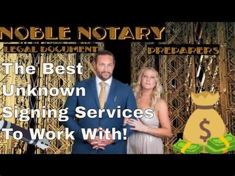 The Best Unknown Signing Services For Six Figure Mobile Notary Loan