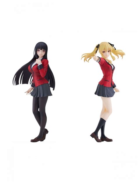 Výhodný set figurka Kakegurui Yumeko Jabami Mary Saotome Pop Up