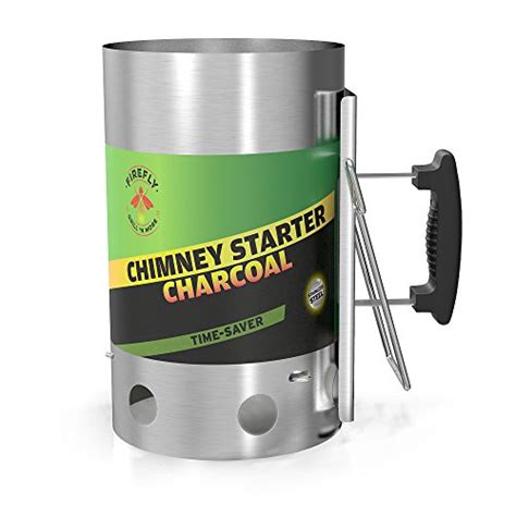 Charcoal Chimney Starter, Charcoal Cooker, Stainless Steel Charcoal ...