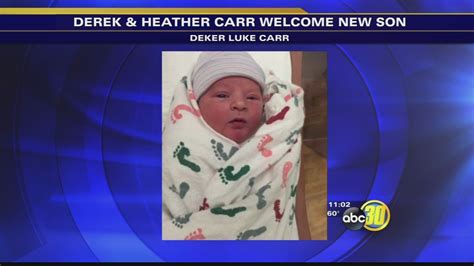 Derek Carr welcomes newborn baby boy - ABC30 Fresno