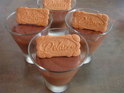 Les gourmandises de Lydie Mousse au chocolat spéculoos au thermomix