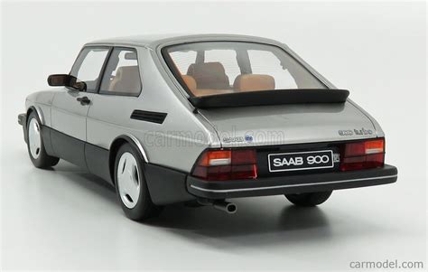 OTTO MOBILE OT875 Scale 1 18 SAAB 900 TURBO 16V AERO MKI 1984 SILVER