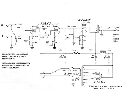 Fender Custom Champ Schematic