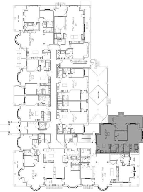 Austin Floorplan — Western Row Condominiums