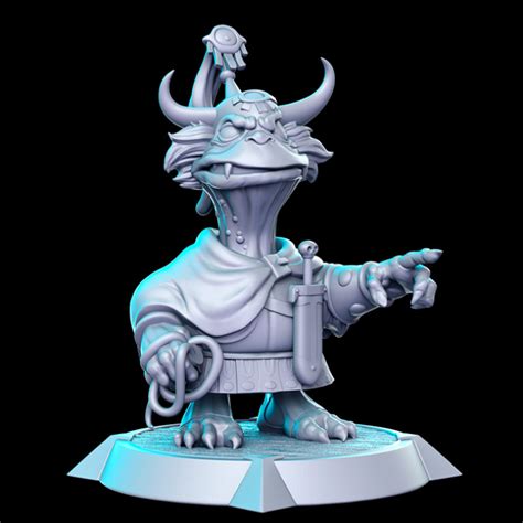 3d Printable Pre Supported Orc Captain 32mm Dnd By Rn Estudio