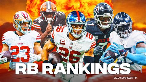 Fantasy Football Running Back Rankings 2024 Free Erinn Cairistiona