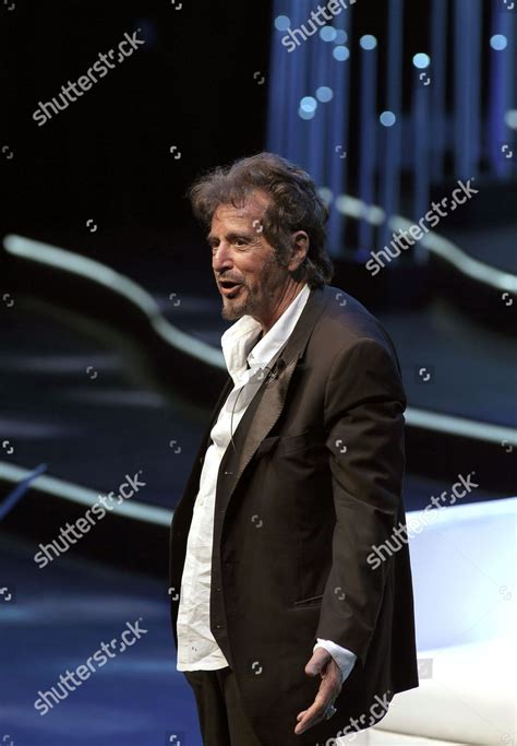 Us Actor Al Pacino Speaks During Editorial Stock Photo - Stock Image ...